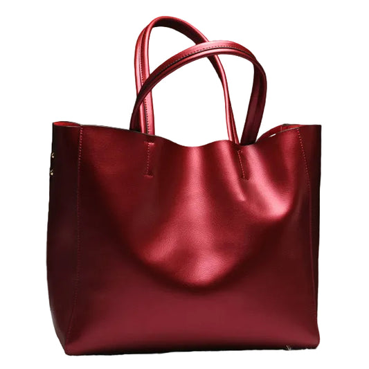 Bolso Shopper Bordeaux