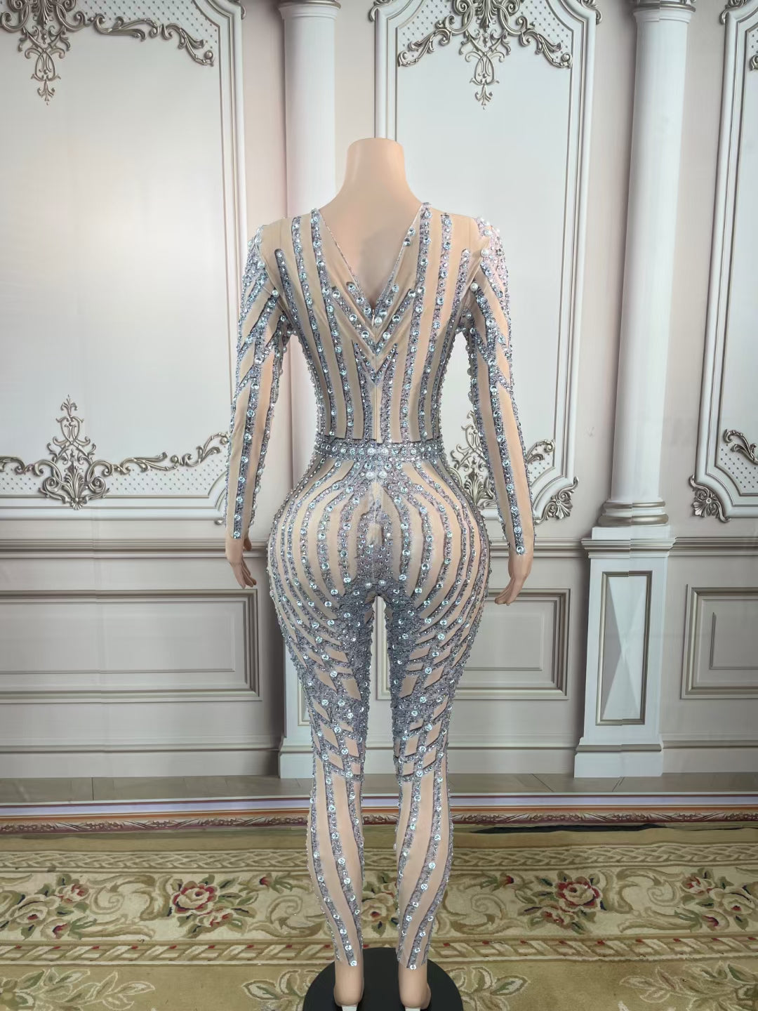NEURAL DIAMOND JUMPSUIT