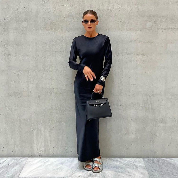 ECLIPSE SATIN MAXI