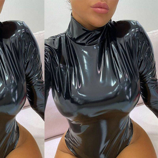 Cyber-Latex Liquid Bodysuit