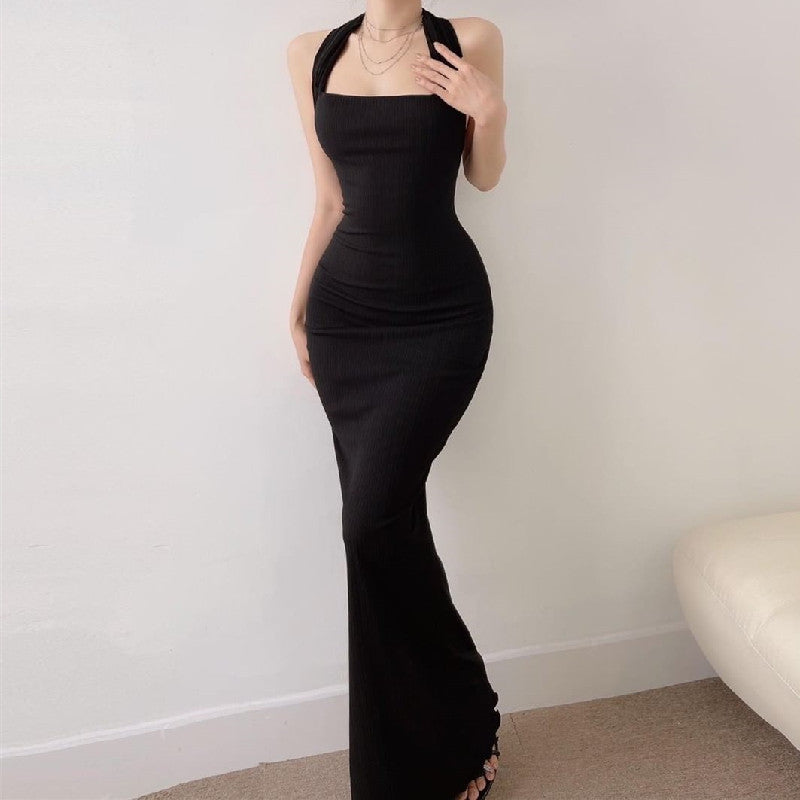 MESH SHOULDER BODYCON
