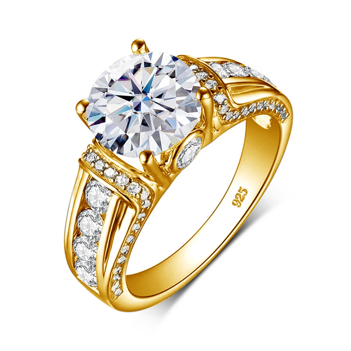 Anillo Royal Moissanita