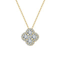 Collar Clover Halo Plata 925