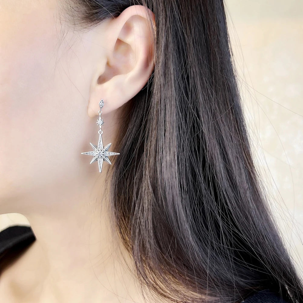 Pendientes Asimétricos Celestial