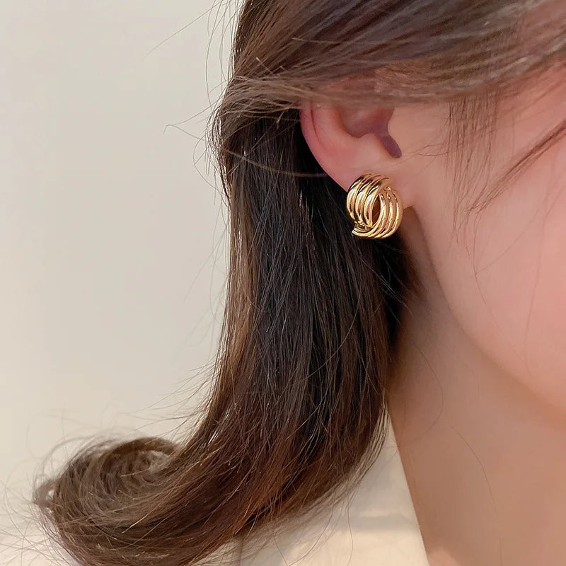 Pendientes Entrelazados Olympia