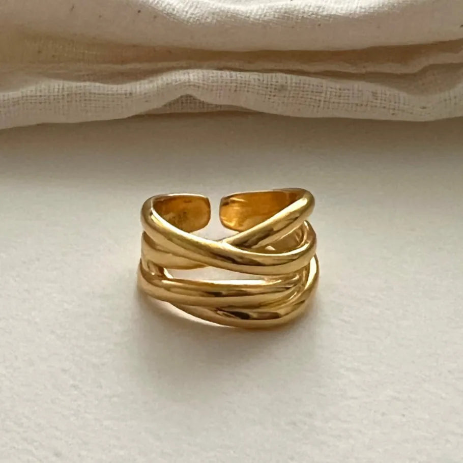 Anillo Entrelazado Céline