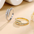 Anillo Envolvente Moissanita