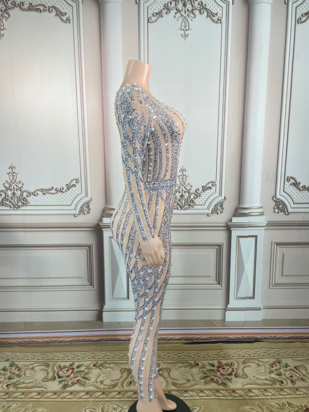 NEURAL DIAMOND JUMPSUIT