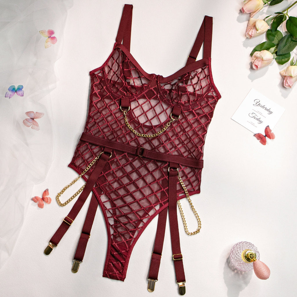 BORDEAUX CHAIN HARNESS BODY